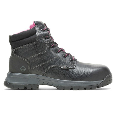 Wolverine Piper Women's Waterproof Composite-Toe Work Boot Black W10181 Cover Image