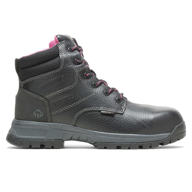Wolverine Piper Women's Waterproof Composite-Toe Work Boot Black W10181 Cover Image