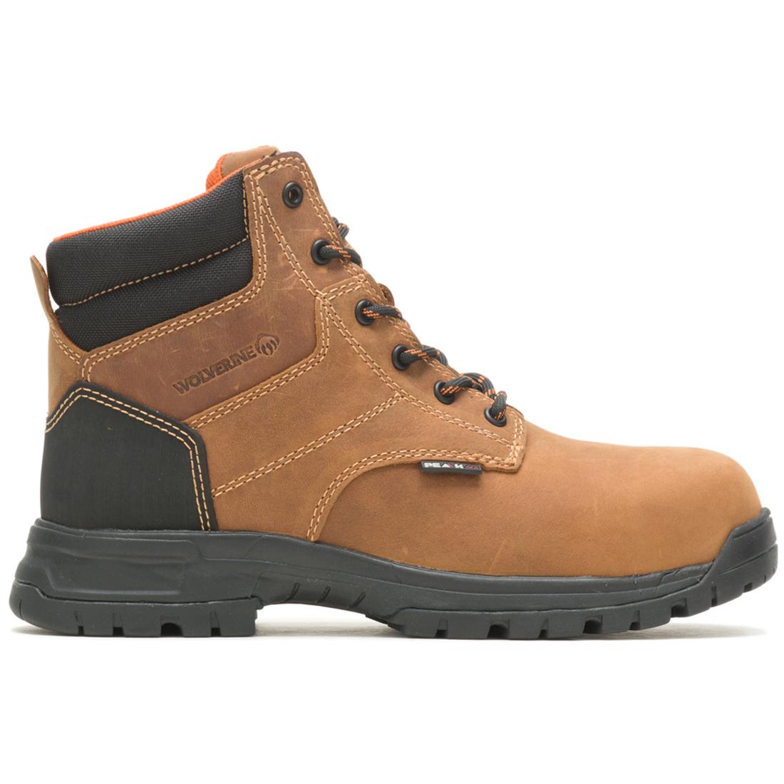 Wolverine Piper Women's 6in Comp Toe WP Boot - Tan – Steel Toes