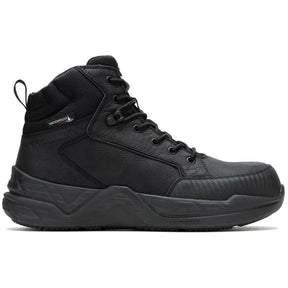 Wolverine Proshift LX Energy Rebound Waterproof CarbonMax Work Boot Black Profile View