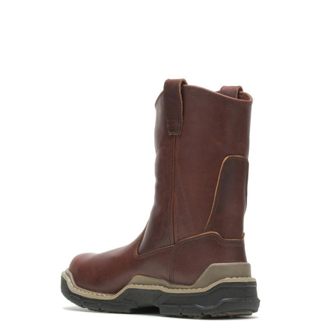 Wolverine Raider DuraShocks® CarbonMax® Pull-On Wellington Work Boot – Peanut W211105 Heel Image