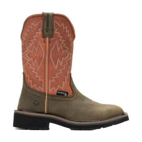 Wolverine Rancher Arrow Women's Steel-Toe Pull-On Wellington Work Boot Rose Steel-Toe,W241052 Cover Image