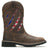 Wolverine Rancher Claw Soft-Toe Waterproof Pull-On Wellington Work Boot Profile View