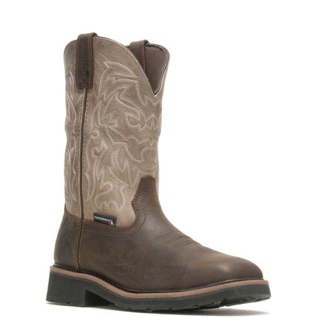 Wolverine Rancher Dark Taupe Steel-Toe Waterproof Pull-On Wellington Work Boot Steel-Toe,W221030 Cover Image