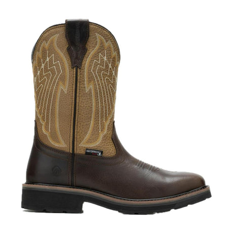 Wolverine Rancher Eagle Steel-Toe Waterproof Pull-On Wellington Work Boot Gravel Steel-Toe,W231122 Cover Image
