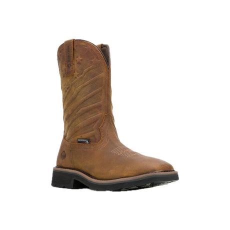Wolverine Rancher Flag LX Soft-Toe Pull-On Wellington Work Boot Sudan Brown W240056 Cover Image