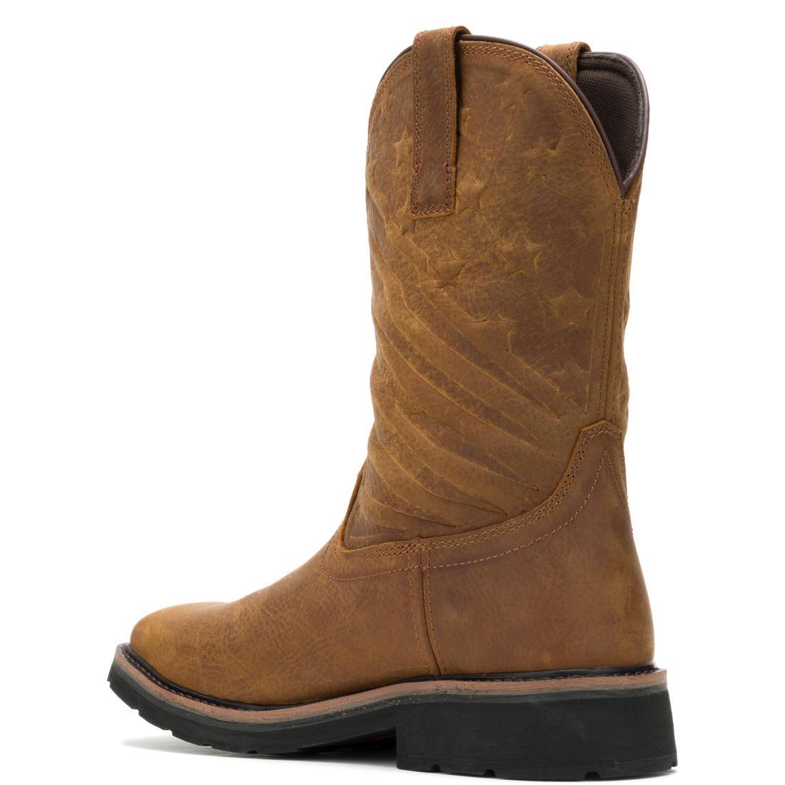 Wolverine Rancher Flag LX Steel Toe WP Boot - Brown – Steel Toes