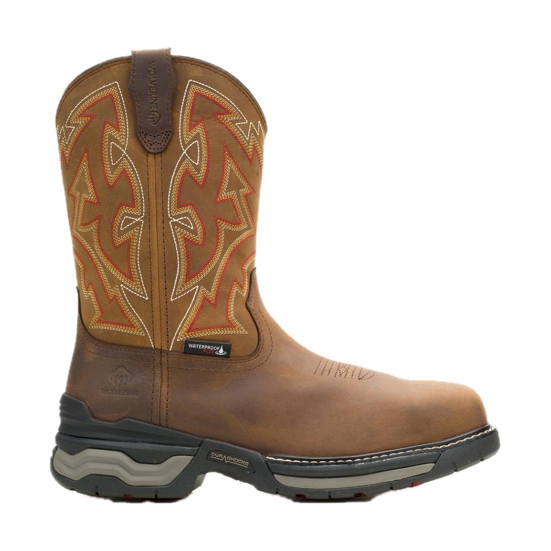 Wolverine Rancher Infnty CarbonMax Pull-On Work Boot Dark Tan W251109 Cover Image