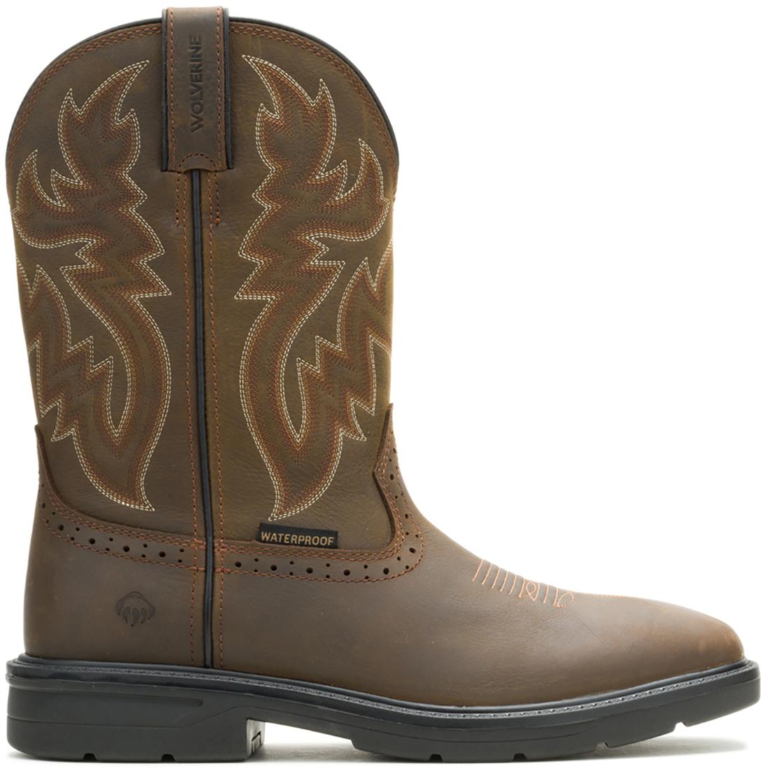 Wolverine Rancher Level WP Soft Toe Boot - Dark Coff – Steel Toes
