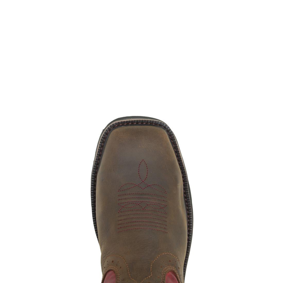Wolverine Rancher Met Guard Waterproof Steel-Toe Pull-On Wellington Work Boot Steel-Toe,W10929 Upper Image