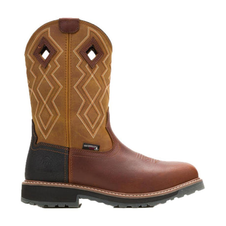 Wolverine Rancher Pro Hyprest Nano-Toe Pull-On Wellington Work Boot Cashew W251013 Cover Image