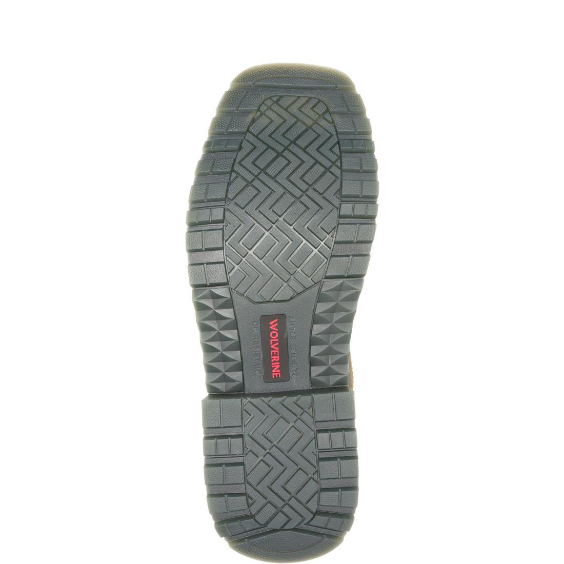 Wolverine Rancher Pro Hyprest Nano-Toe Pull-On Wellington Work Boot Titanium W251016 Sole Image