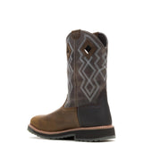 Wolverine Rancher Pro Hyprest Soft-Toe Pull-On Wellington Work Boot Titanium Soft-Toe,W250030 Heel Image
