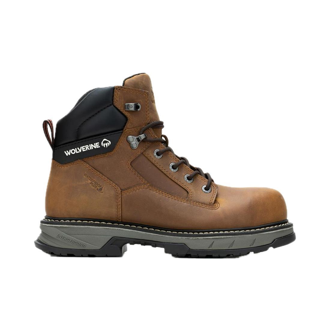 Wolverine ReForce EnergyBound™ 6" Waterproof CarbonMax® Work Boot – Brown W241023 Cover Image