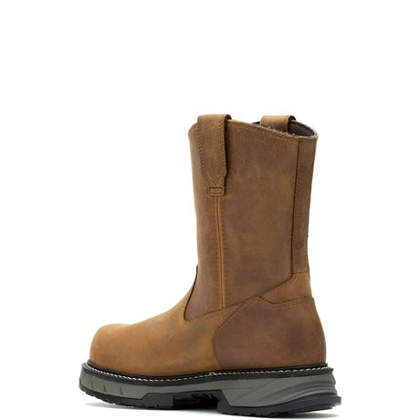 Wolverine ReForce EnergyBound™ Waterproof CarbonMax® Pull-On Wellington Work Boot – Cashew W241027 Heel Image