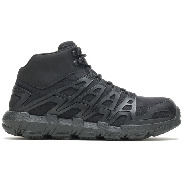 Wolverine Rev Vent UltraSpring™ DuraShocks® Mid CarbonMax® Work Boot – Black Profile View
