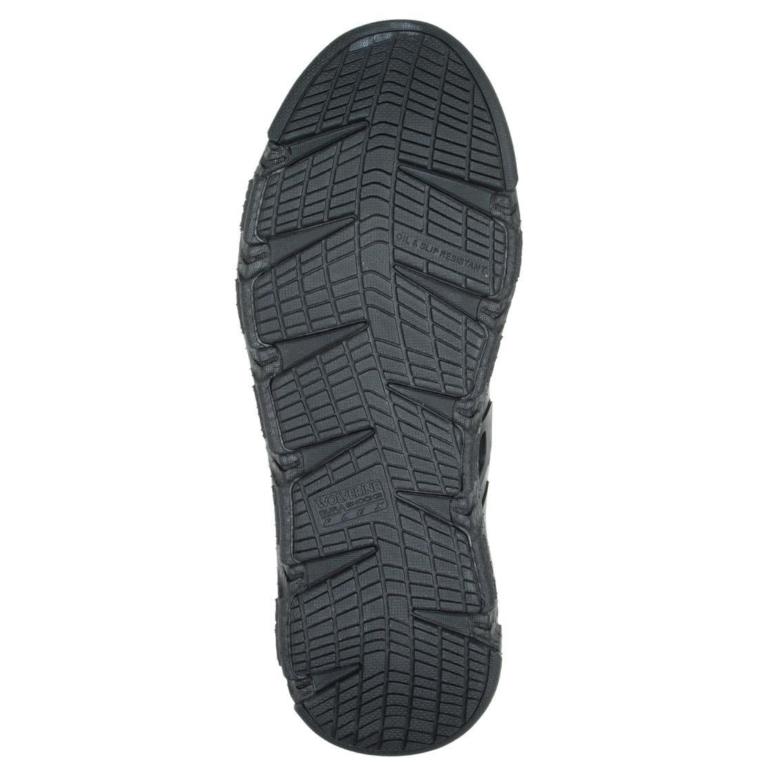 Wolverine Rev Vent UltraSpring™ DuraShocks® Mid CarbonMax® Work Boot – Black W211020 Sole Image