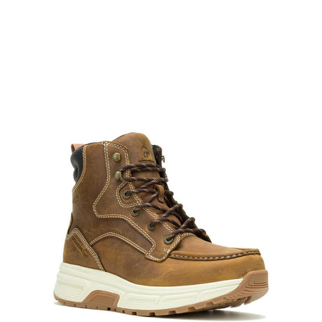 Wolverine Ride Wedge EnergyBound 6" Moc-Toe Soft-Toe Work Boot Soft-Toe,W240039 Medial Image