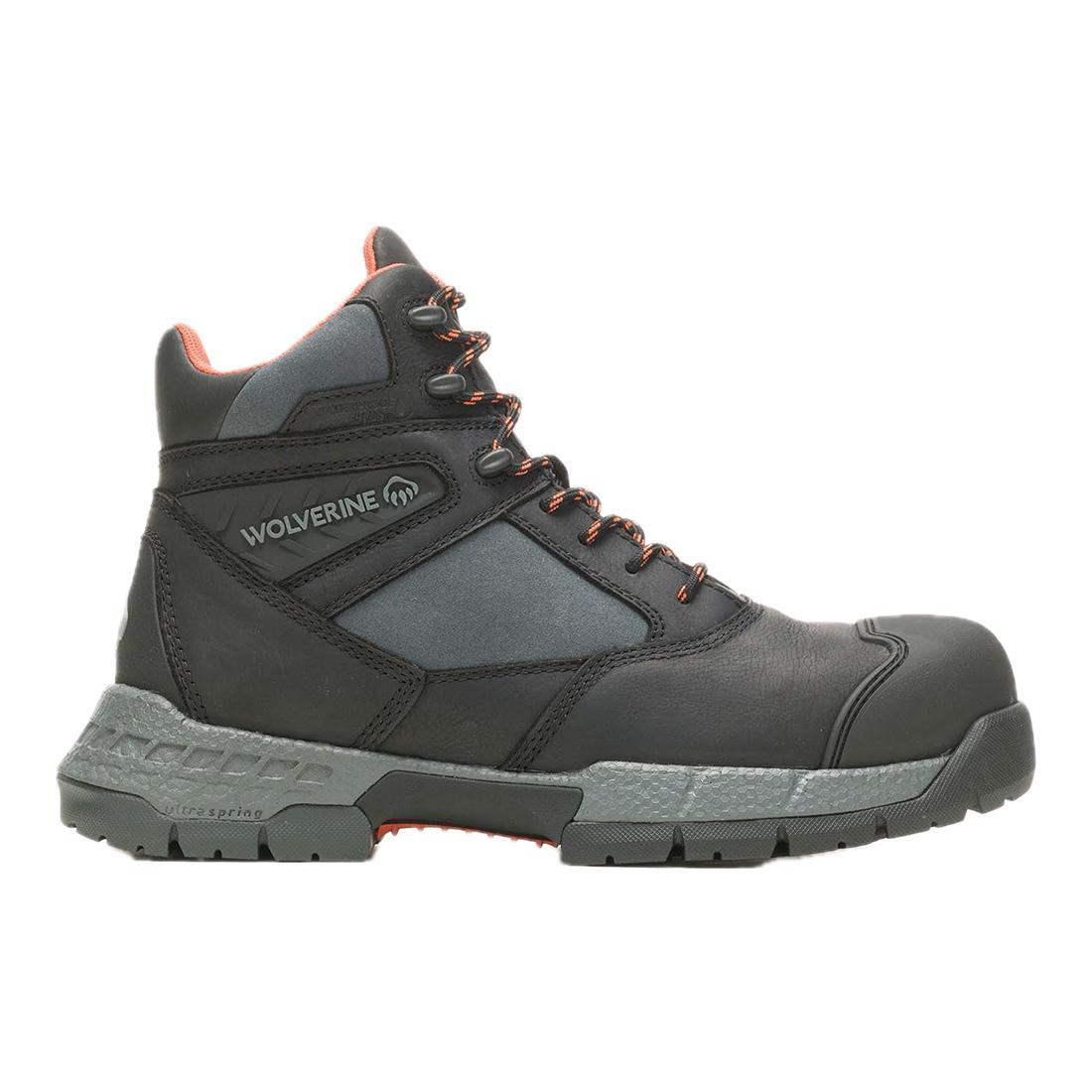 Wolverine Rush UltraSpring CarbonMax Work Boot Black W231037 Cover Image