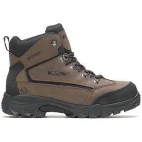 Wolverine Spencer Waterproof Soft Toe Hiker Boot Brown Profile View
