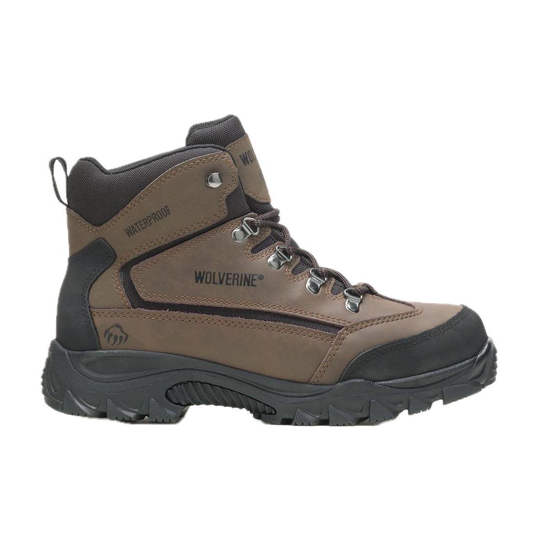 Wolverine Spencer Waterproof Soft Toe Hiker Boot Brown W05103 Cover Image