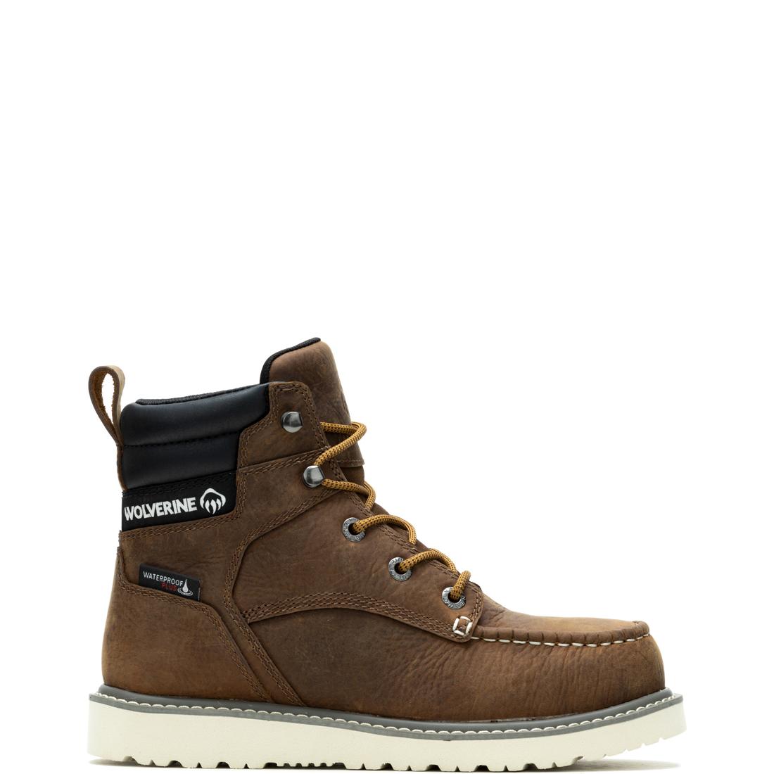 Wolverine Trade Wedge Women’s Moc-Toe 6" Soft-Toe Work Boot Soft-Toe,W230045 Cover Image