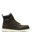 Wolverine Trade Wedge Moc-Toe 6" Soft-Toe Work Boot Dark Brown Soft-Toe,W230041 Cover Image
