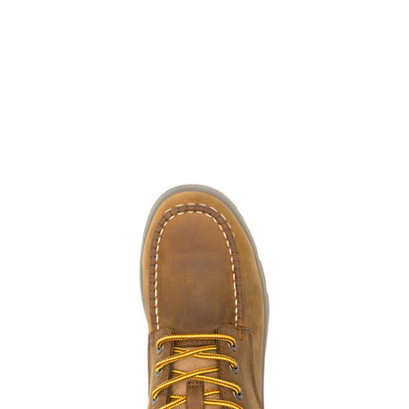 Wolverine Vantage Hyprest FT 6" Moc-Toe CarbonMax Work Boot Tan W251037 Upper Image