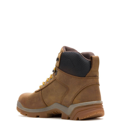 Wolverine Vantage Hyprest FT 6" Soft-Toe Work Boot Dark Tan Soft-Toe,W250028 Heel Image