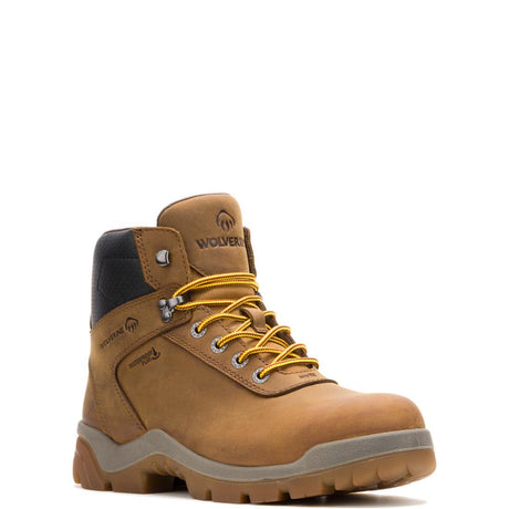 Wolverine Vantage Hyprest FT CarbonMax 6" Work Boot Tan W251040 Medial Image