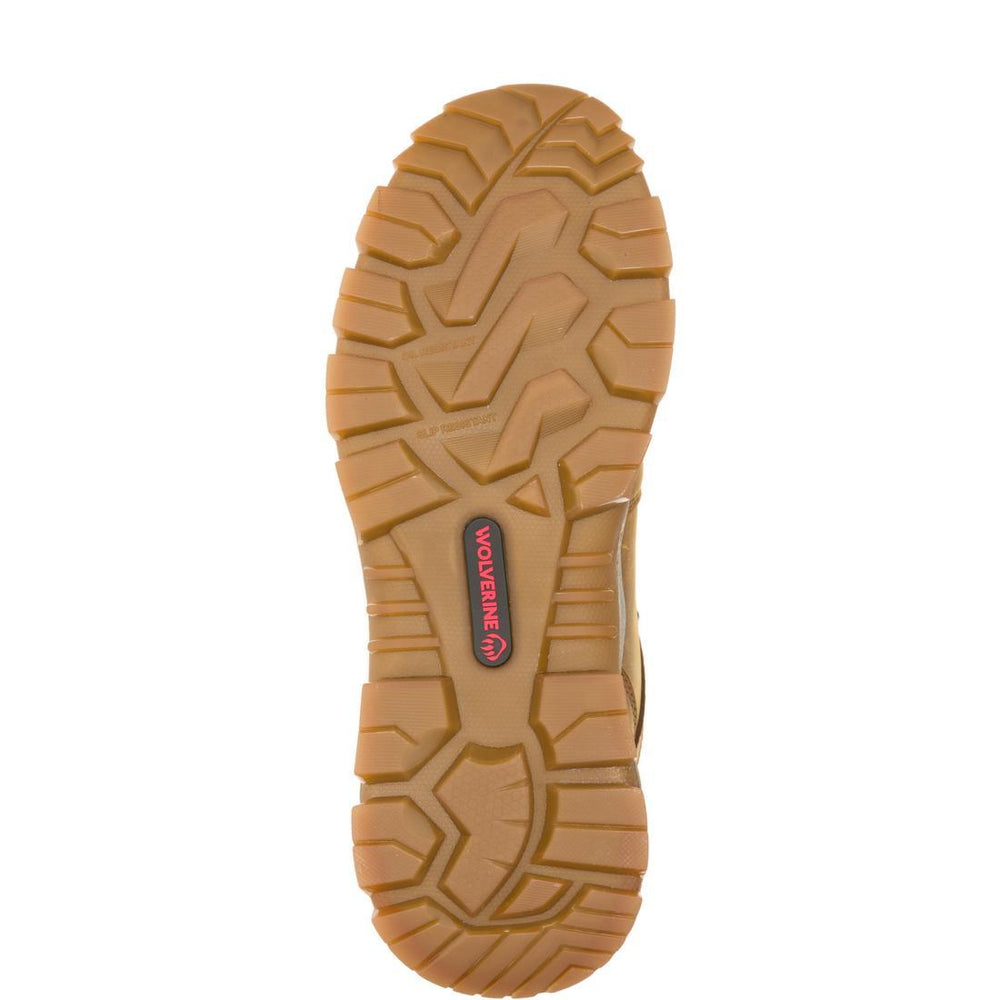 Wolverine Vantage Hyprest FT CarbonMax 6" Work Boot Tan W251040 Sole Image