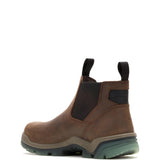 Wolverine Vantage Hyprest FT CarbonMax Chelsea Work Boot Brown W251006 Heel Image