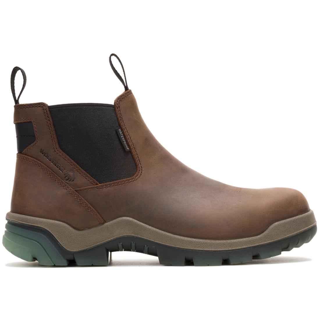 Wolverine Vantage Hyprest WP CarbonMax Chelsea Boot - Dk Brown