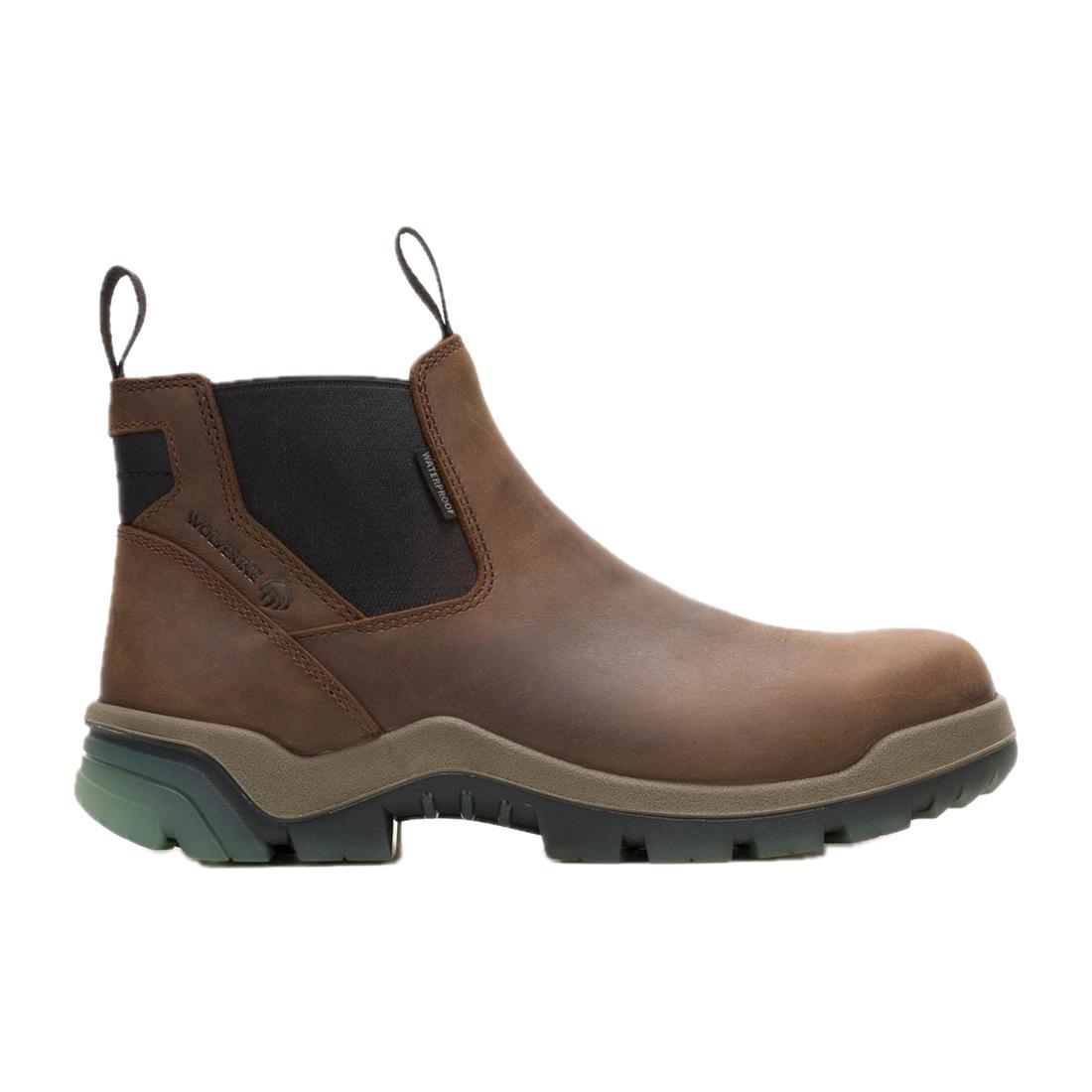 Wolverine Vantage Hyprest FT CarbonMax Chelsea Work Boot Brown W251006 Cover Image