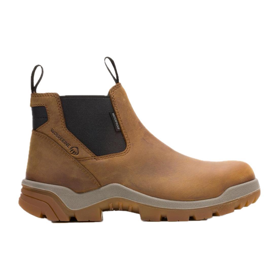 Wolverine Vantage Hyprest FT CarbonMax Chelsea Work Boot Tan W251004 Cover Image
