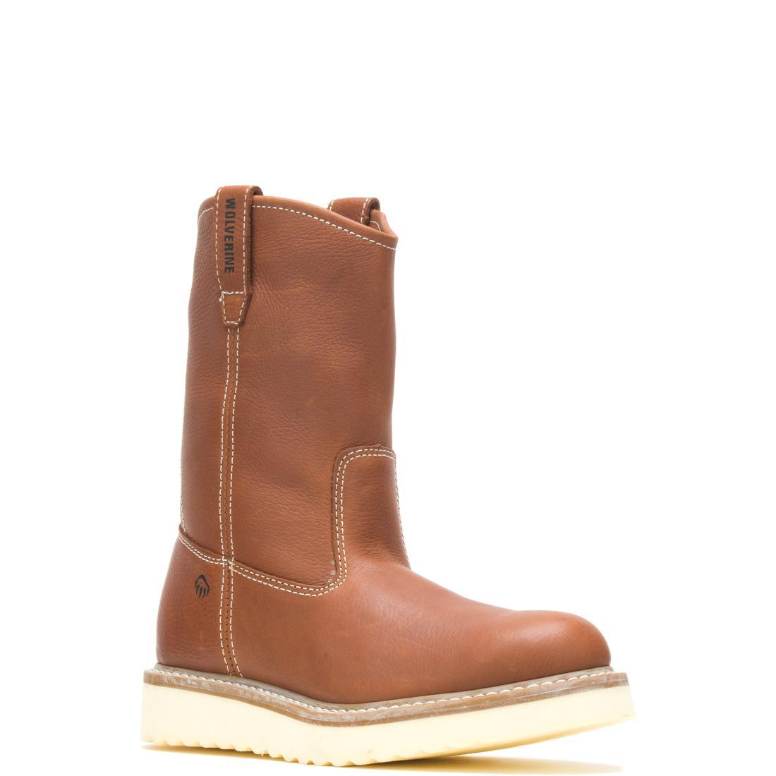 Wolverine Wellington Wedge Agate Soft-Toe Pull-On Work Boot Soft-Toe,W08285 Medial Image