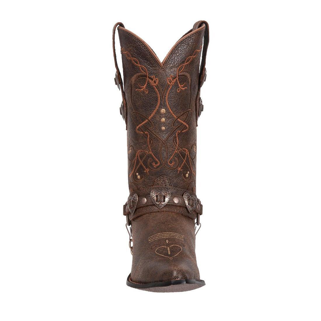 Women’s Crush by Durango Brown Heartbreaker Boot RD4155 Front Image