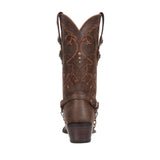 Women’s Crush by Durango Brown Heartbreaker Boot RD4155 Heel View