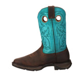 Women’s Lady Rebel Work by Durango Steel Toe Western Boot DWRD022 Toe View