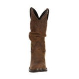 Women’s Durango Distressed Tan Slouch Western Boot RD542 Front Image