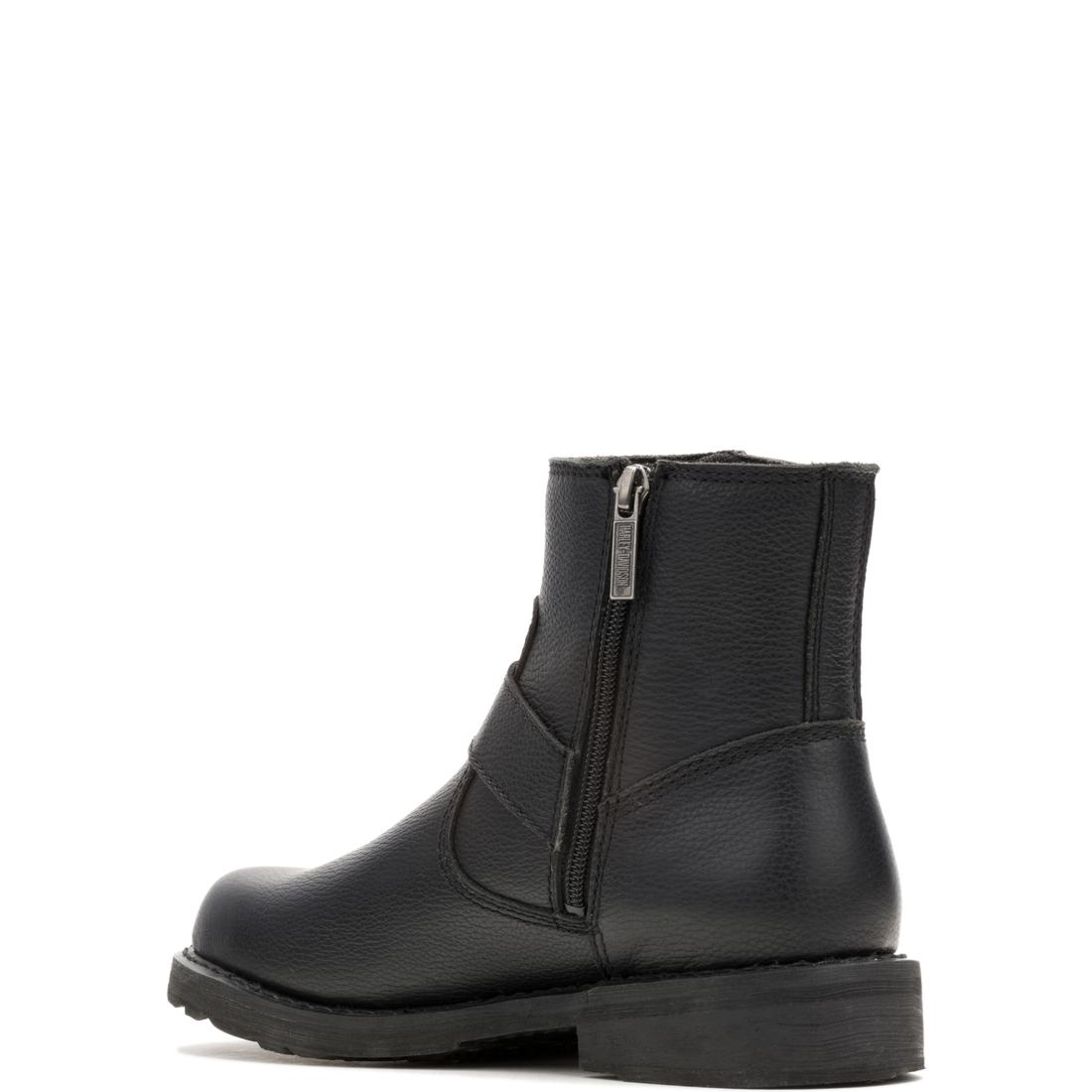 Women's Harley-Davidson Addie Black Leather Boots – Steel Toes