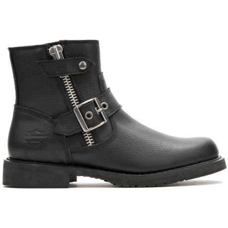 Harley Davidson Addie Zip - Black Profile View