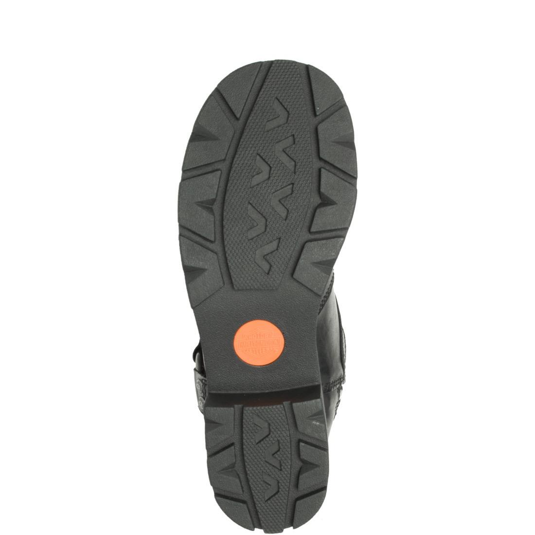 Women's Harley-Davidson Eda Black Lace-Up Boots – Steel Toes