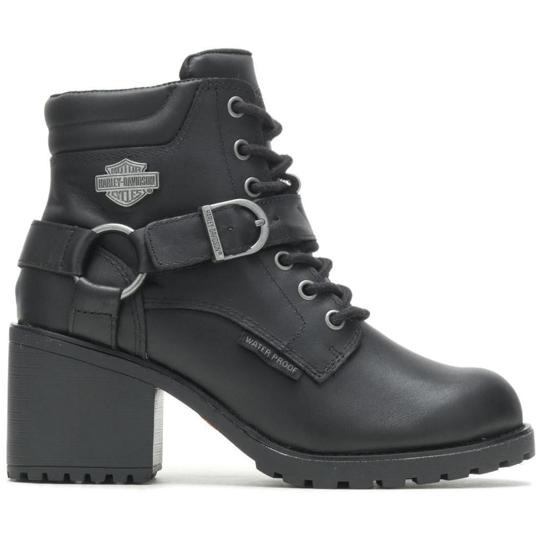 Harley Davidson Howell 5" Lace - Black Profile View